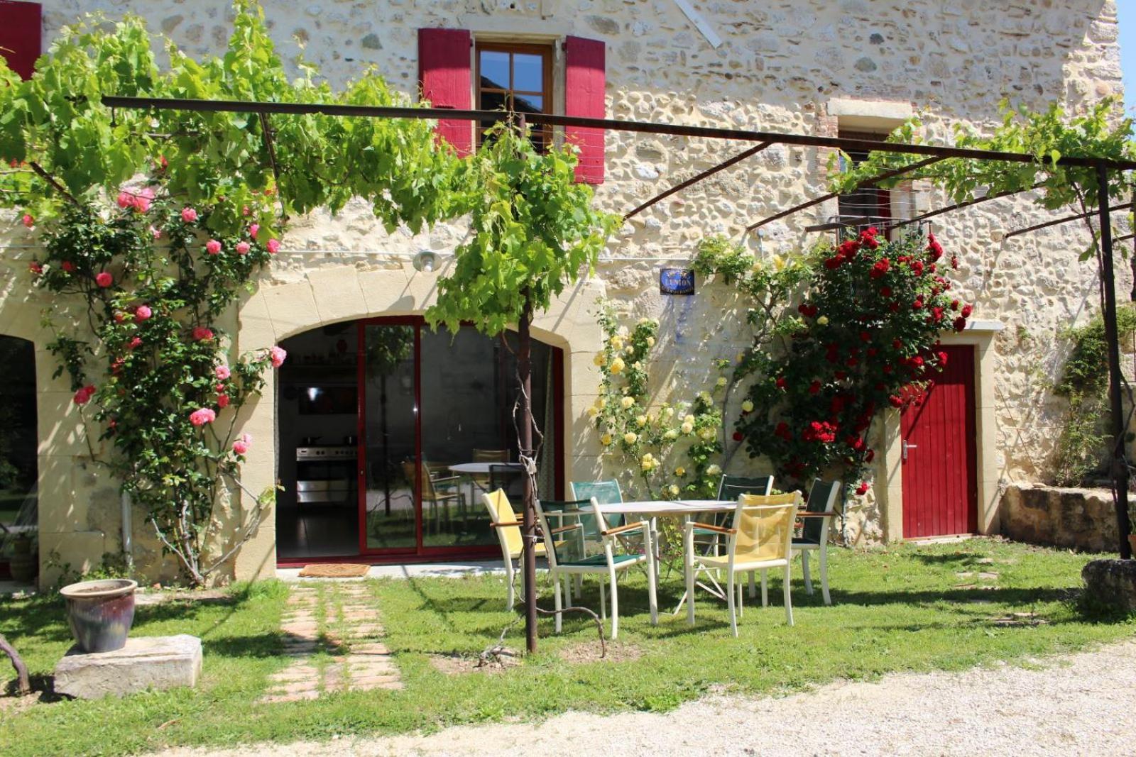 Chez Germaine Villa Les Granges-Gontardes Luaran gambar